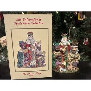 Vintage 1995 The International Santa Claus Collection The Three Magi Spain EUC
